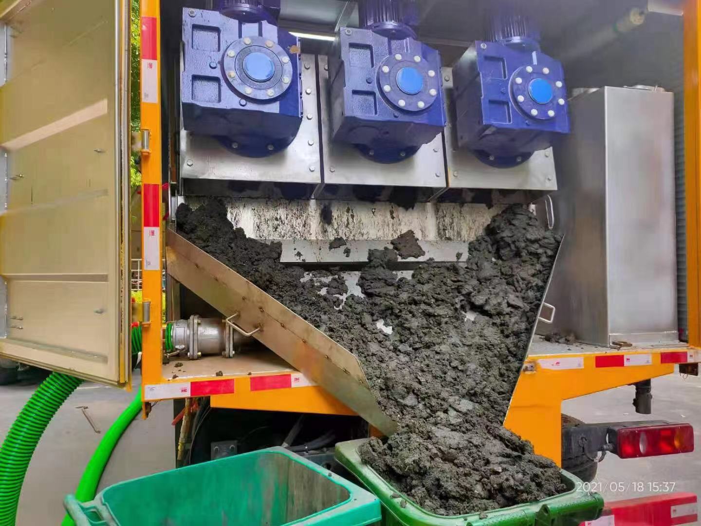 沁阳化粪池清掏城市维护站-泥浆净化干湿分离处理